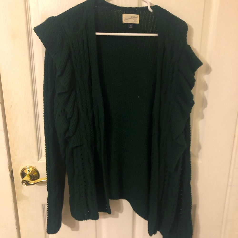 Forest green sweater